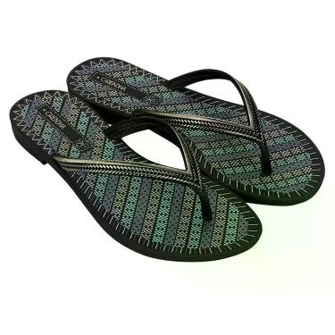 Imagem de Grendha Mais Açaí ORIGINAL, Preto/Azul, 35
