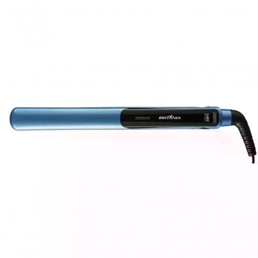 Imagem de Chapinha Prancha De Cabelos 35w Britania Ceramica Titanium Blue Bivolt