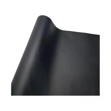 Imagem de Vinil Adesivo Preto Fosco Brilhante Para Envelopamento Automotivo, Liv