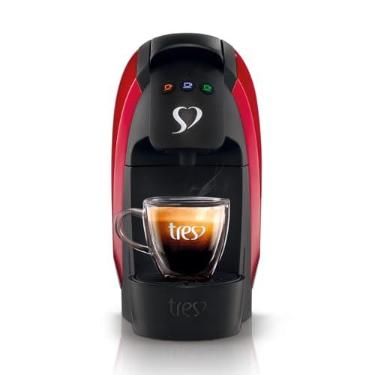 Imagem de 3 Corações TRES Cafeteira Espresso e Multibebidas Luna Vermelha - 220v