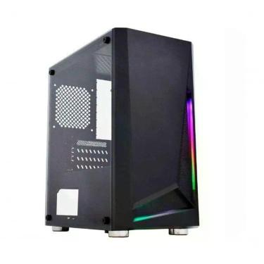Imagem de Gabinete Gamer K-mex Hawk Ii Rainbow - Cg-01kt