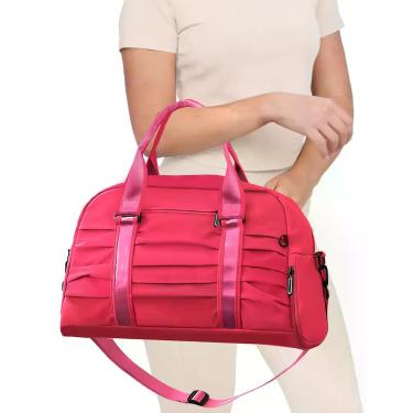 Imagem de Bolsa Mala Feminina Transversal Viagem Academia Esporte Treino Fitnes 