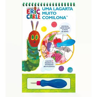 Imagem de Livro - Eric Carle, Uma Lagarta Muito Comilona - Aquabook