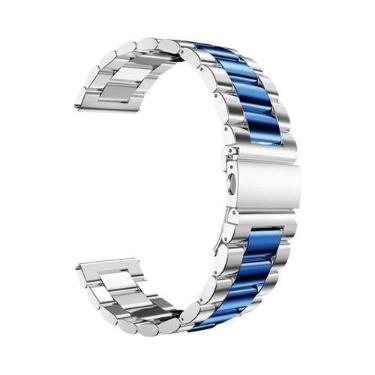 Imagem de Pulseira de Metal 20mm para Samsung Galaxy Watch 6/5/4 - Aço Inoxidáve