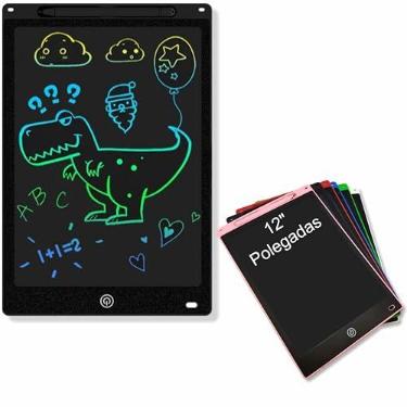Imagem de Lousa Mágica Digital Infantil 12" Polegadas Tablet Infantil Lcd Para Escrever e Desenhar EASY IDEA NETWORK (ROSA)