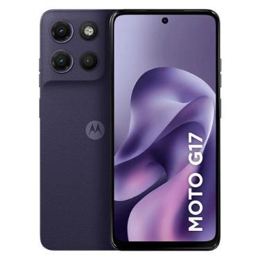 Imagem de Celular Motorola Moto G17 128GB XT2623 - PBBJ0036BR Roxo Quadriband -