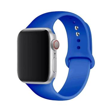 Imagem de Pulseira De Silicone Esportiva De 49mm 44mm 45mm 40mm 41 42mm 46mm Par