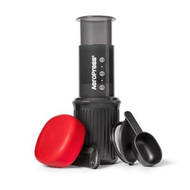 Imagem de AeroPress Go cafeteira portátil extrapequena, ideal para viagem, caminhada e acampamento, prensa francesa multifuncional, cafeteira manual estilo espresso e pour-over, preparo em 2 min