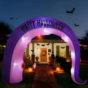 Imagem de Tentáculos infláveis de Halloween Arch Lewondr Octopus 3,6 x 2,6 m