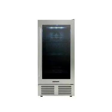 Imagem de Cervejeira e Frigobar Benmax Undercounter BEC100 Glass Door com Abertura Reversível