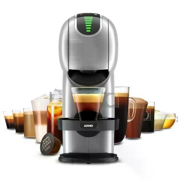 Imagem de Cafeteira Cápsulas Dolce Gusto Genio S Touch Prata com Painel Sensível e Pressão 220V