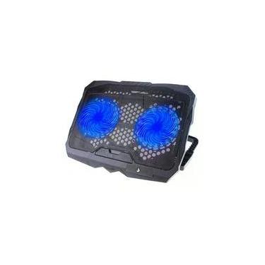 Imagem de Base com Cooler para Notebook Rise Mode, Galaxy Black X4, LED - RM-CN-04-BB