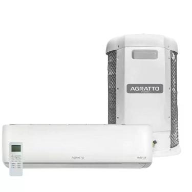 Imagem de Ar Condicionado Split Agratto Hi Wall Zen Top Inverter 24.000 Btu/h Frio Monofásico Branco ZICST24F-02 220V