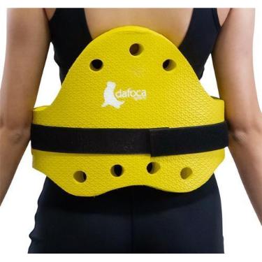 Imagem de Colete Flutuante Para Hidroginástica Medida P 80Kg DF1200-AM Amarelo D