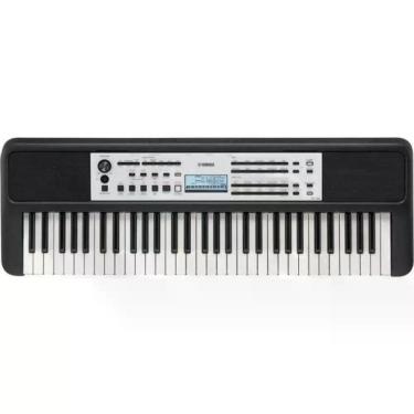 Imagem de Teclado Portátil YPT-380 com 61 Teclas Sensíveis ao Toque e Função Auto Chord Play Preto Yamaha 94,1CM