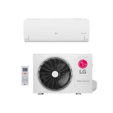 Imagem de Ar Condicionado Split 9000 BTUs LG Dual Inverter Voice +IA Frio S3NQ09