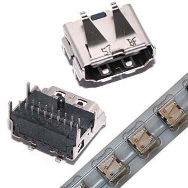Imagem de Eieshupug Novo conector de interface de soquete de porta HDMI original de substituição para PlayStation 3 PS3 Slim CECH-3000 3001 CECH-3001A