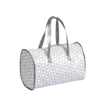 Imagem de Bolsa Sacola Estampada Térmica Baú 8 Litros Pequena Impermeável Multiuso (Cinza Chess)