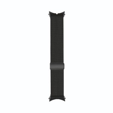 Imagem de Samsung Pulseira milanesa para Galaxy Watch M/G, preta, compatível com Galaxy Watch 5 e Galaxy Watch 4, apenas para relógios de 44 mm, inclui pano de limpeza