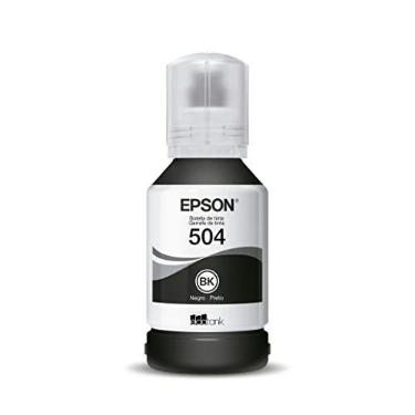 Imagem de Garrafa de Tinta Original Epson EcoTank T504 Preto - T504120