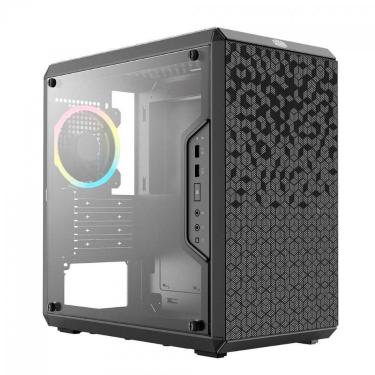 Imagem de Gabinete Gamer Cooler Master Masterbox Q300L - Vidro Temperado - Painel Modular - Micro ATX - Preto
