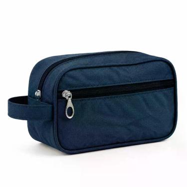 Imagem de Necessaire Impermeável Compacta em Poliéster para Viagem e Uso Diário 