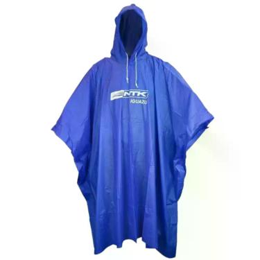 Imagem de Capa De Chuva Poncho Impermeável Capuz Trilha Pesca Casual - Nautika