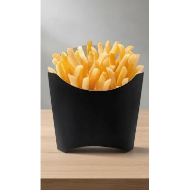 Imagem de Caixinha Batata Frita P 100un Preta Letras Brancas - Congratulations S