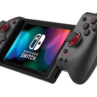 Imagem de Controle com fio Ergonômico HORI Split Pad Pro com adaptador com fio para Nintendo Switch: Licenciado Oficialmente pela Nintendo