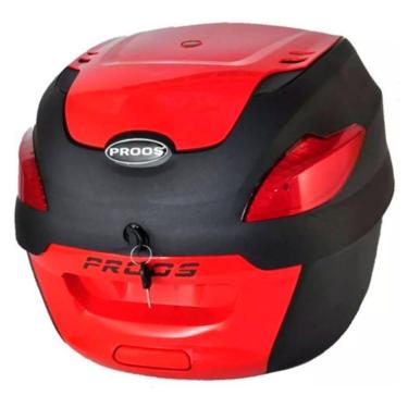 Imagem de Bau Proos 41 Litros Vermelho - Serjão Motopeças