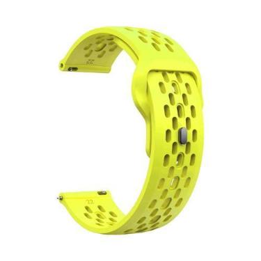 Imagem de Pulseira Esportiva De Silicone Respirável De 22mm Para Relógio CMF pro