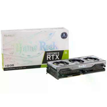 Imagem de Placa de Vídeo Palit GeForce RTX 3080 10GB - GDDR6X 320 bits GameRock