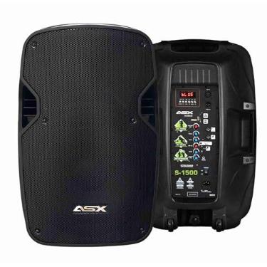 Imagem de Caixa Ativa 15 Polegadas profissional 500w Rms ASX S1500 usb