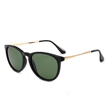 Imagem de Óculos de Sol Feminino HU WOOD Polarizado com Proteção UV400 Estilo Gatinho Moda Vintage (C4)