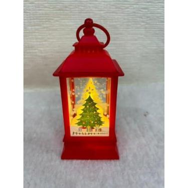 Imagem de DECORAÇÃO LUMINÁRIA ENFEITE NATALINO LAMPARINA DE NATAL LED (estilo 3 - D)