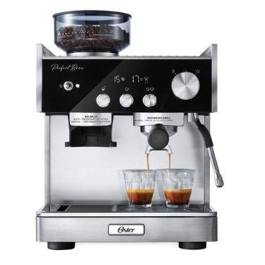 Imagem de Cafeteira Espresso Oster Perfect Brew Máxima, Prata, 110V