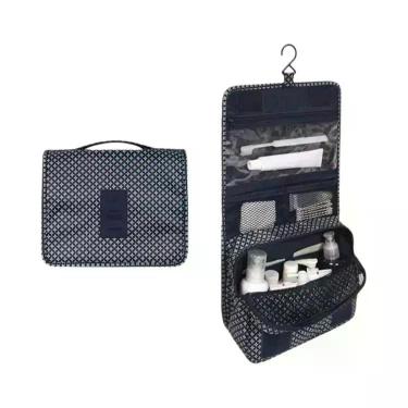 Imagem de Bolsa De Maquiagem Multifuncional À Prova d'Água Com Gancho Para Viage