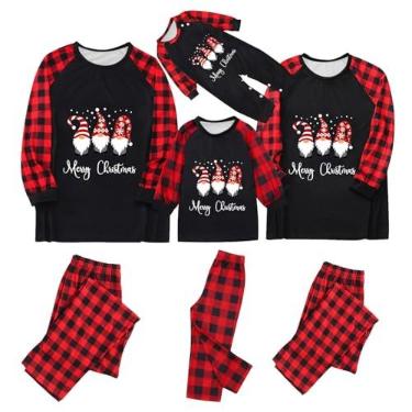 Imagem de Conjuntos de pijamas de Natal para a família 2023 Conjunto de pijamas de Natal para o Natal, K 01, 6-9 meses