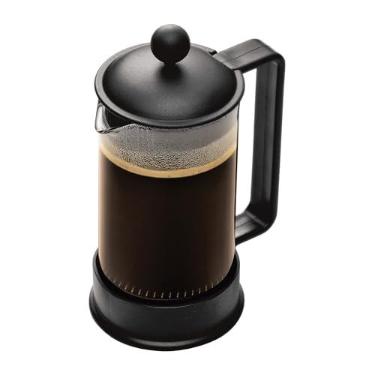 Imagem de Bodum Cafeteira prensa francesa brasileira de 355 ml, vidro borossilicato de alta temperatura, preto - Feito em Portugal