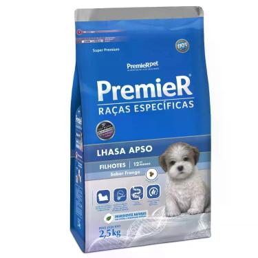 Imagem de Ração Premier Raças Específicas Para Cães Lhasa Apso Filhotes Sabor Fr