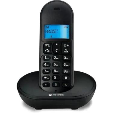 Imagem de Telefone Sem Fio Motorola MT150 com Identificador Preto