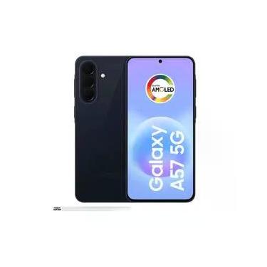 Imagem de Smartphone Samsung Galaxy A57 5G 256GB 8GB RAM Câmera Tripla até 50MP Selfie 12MP 6.7 Azul Escuro