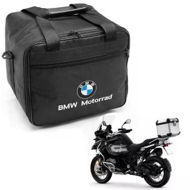 Imagem de Bolsa Interna para Top Case BMW GSA 900 Adventure Resistente à Água em Poliéster Preto Compatível com Baús de Alumínio