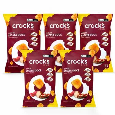 Imagem de Combo 5 uni crocks club batatas doce chips bruscheta 45g