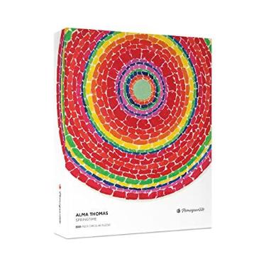 Imagem de Pomegranate Quebra-Cabeça Circular De 500 Peças Para Adultos, Alma Thomas Springtime, Acabamento Fosco, Ajuste Perfeito
