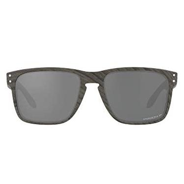 Imagem de Óculos de Sol Oakley Polarizado Holbrook Xl 0OO9417 941734 Tam 59 / Cinza - Lentes Prizm Black Polarized