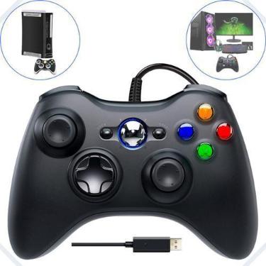 Imagem de Controle com Fio para Gamers Joystick USB Plug and Play - Pineinking