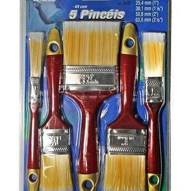 Imagem de Pincel Para Pintura Com 5 Peças - Western
