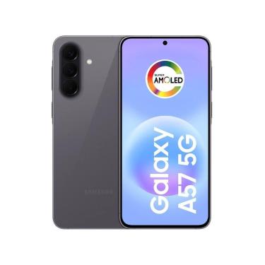 Imagem de Smartphone Galaxy A57 128GB 8GB RAM 5G Tela 6,7 Samsung, 128GB, Cinza