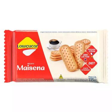 Imagem de Biscoito Maisena Lowçucar Zero Açúcar e Lactose 115g